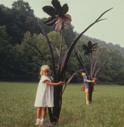 Large Daffodil Sculptures